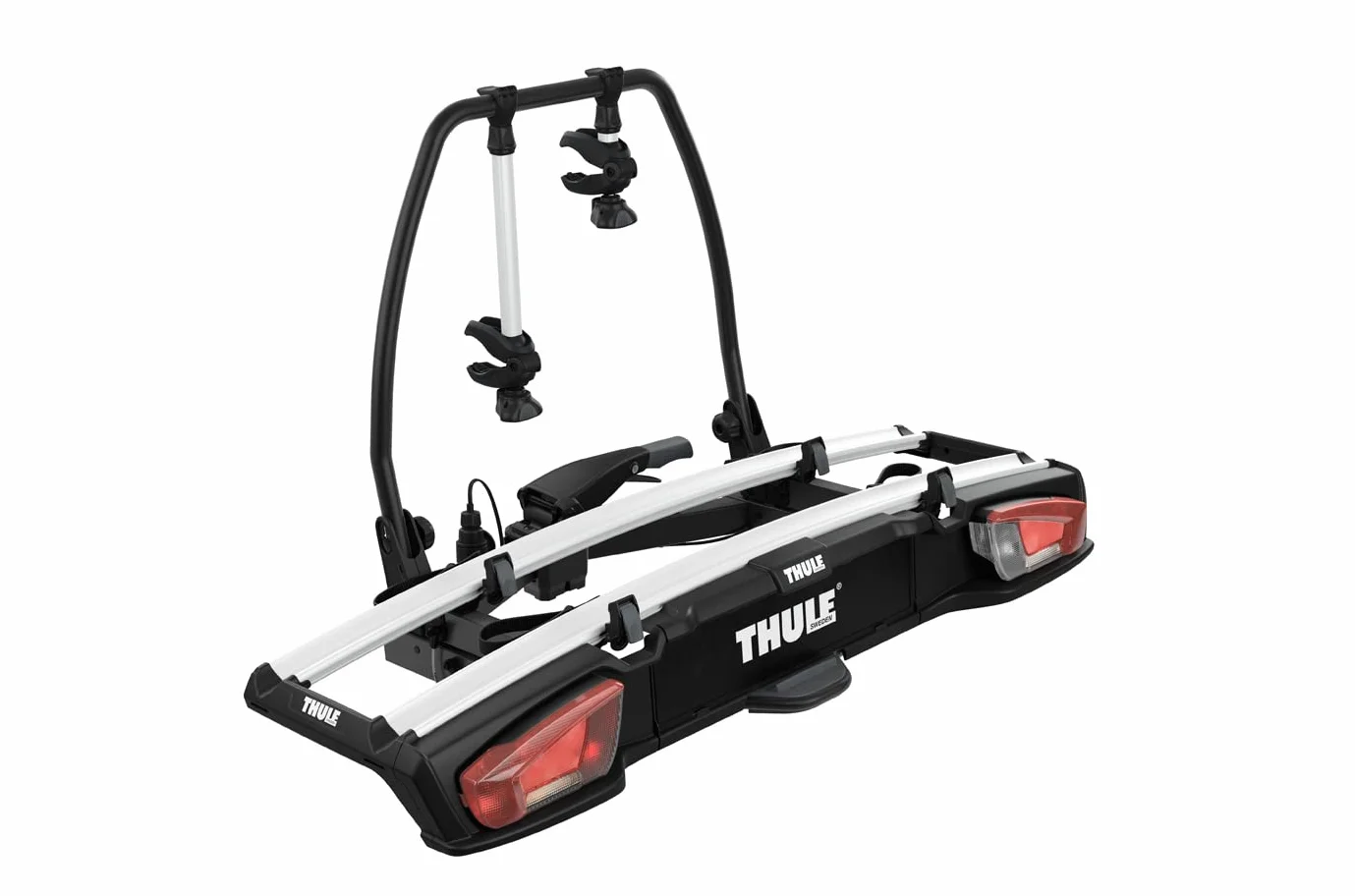 Thule Velospace Xt Platform Towbar Bike Rack Black/aluminum, 2(3) bikes
