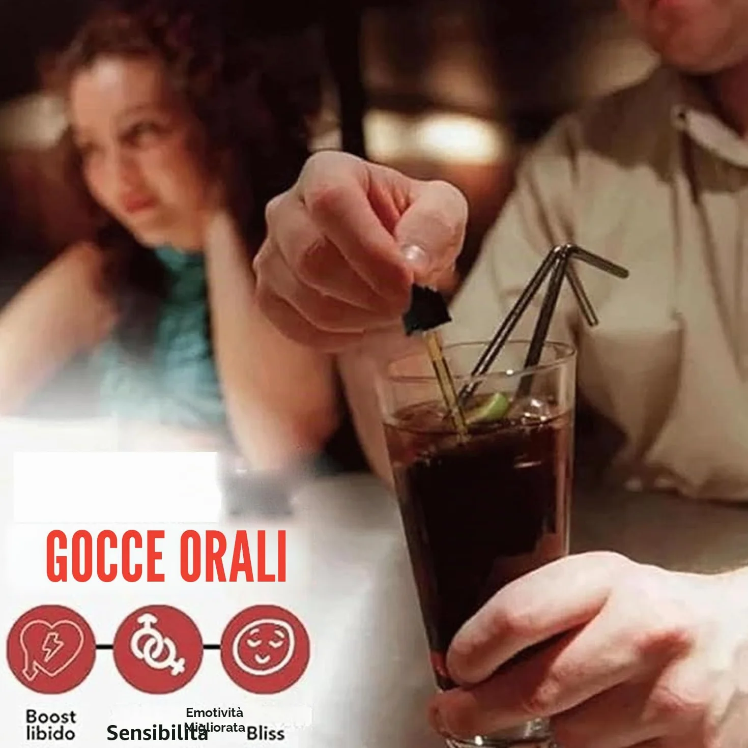 PleasurePeak Secret Happy Drops gocce orali per donne rilassamento circolazione sanguigna energia