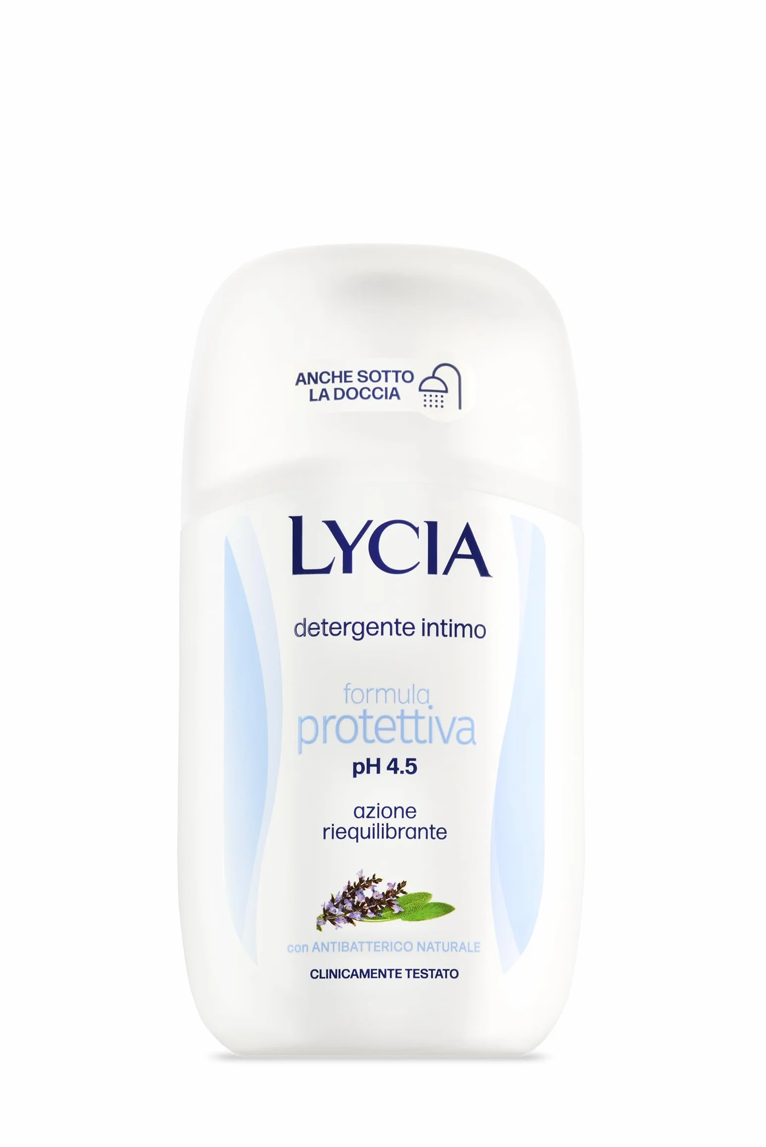 Lycia Detergente Intimo Formula Protettiva con Estratto di Salvia 200 ml