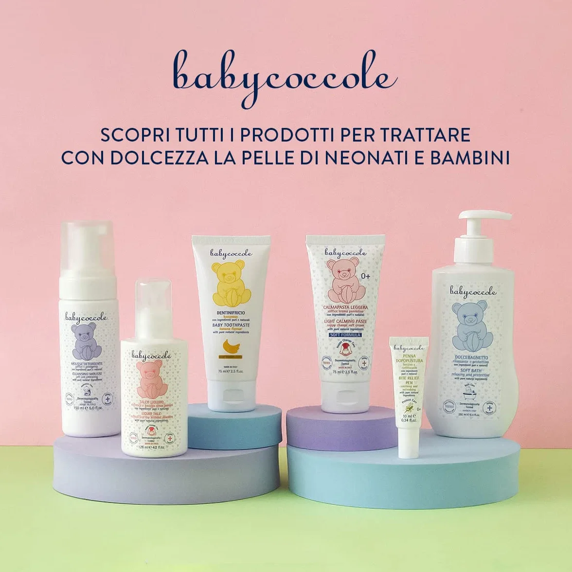 Babycoccole Spray Protezione Zanzare e Insetti Green 125 ml Repellente per Bambini con Olio di Timo