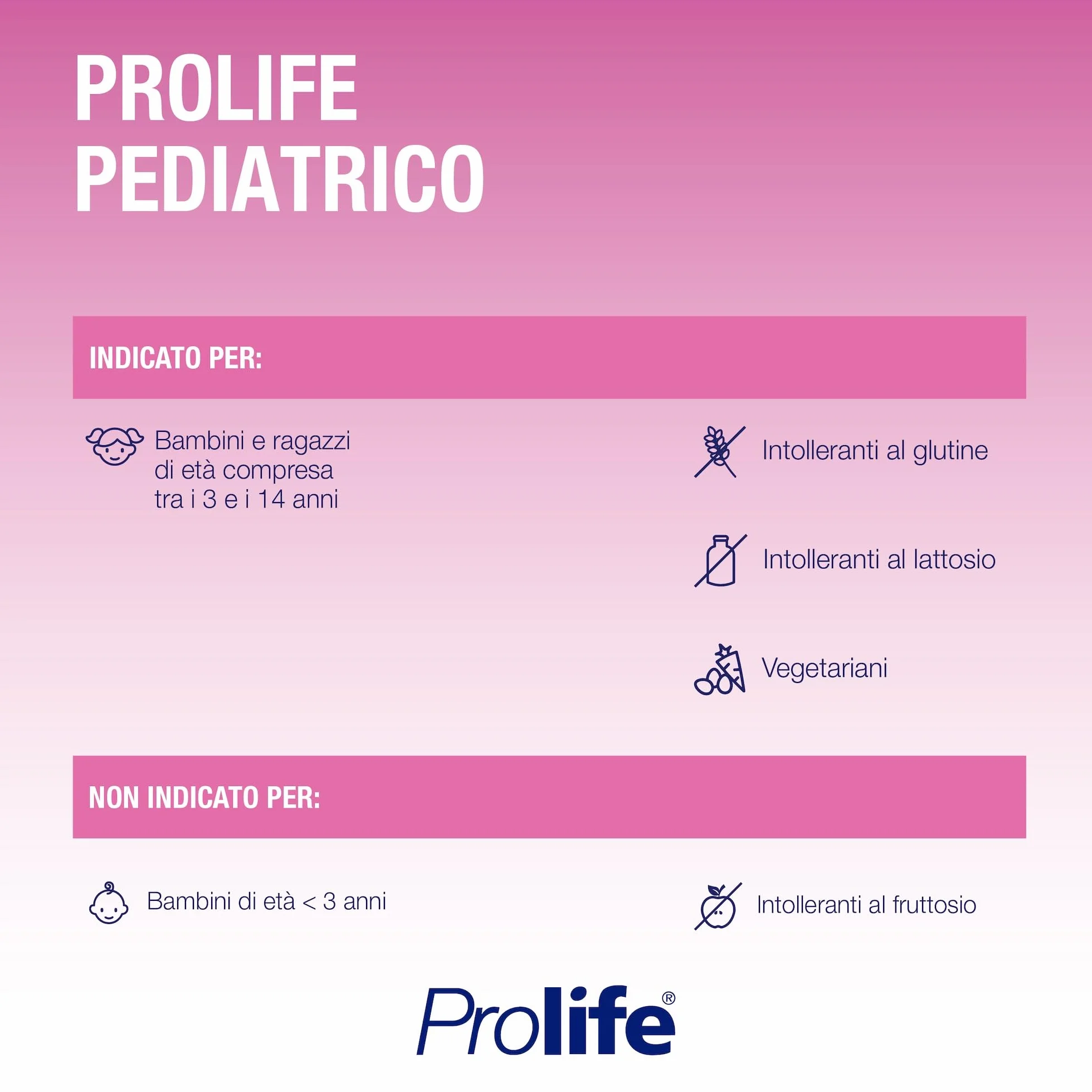 Prolife Pediatrico Integratore Fermenti Lattici Bifidobatteri 3 Miliardi 3 Pack 10 Flaconcini 8 ml Equilibrio Intestinale Bambini