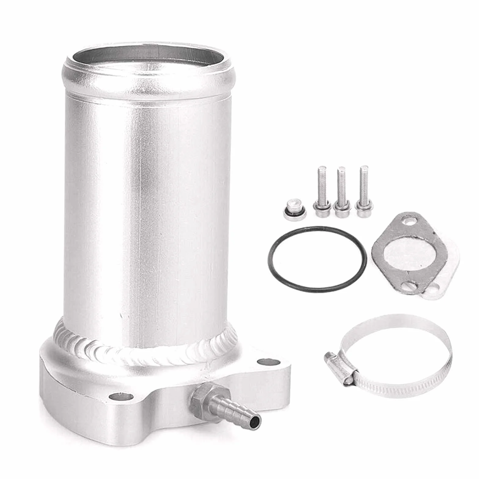 Valvola EGR, 57 mm Tubo di Sostituzione Della Valvola Adatto per EGR Delete Kit 1.9 TDI 130/160 CV Diesel
