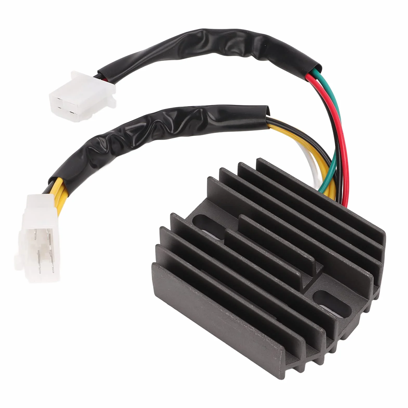 Raddrizzatore Regolatore 12V Raddrizzatore di Tensione per Moto in Lega di Alluminio 31600 Ma6 000 Carica Stabile Dissipazione del Calore Installazione Semplice per CB700SC CB750 CB900 CB1000C