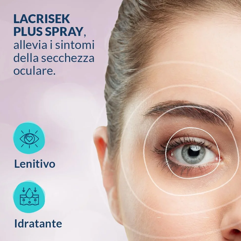 Fidia Farmaceutici Lacrisek Plus Spray Oculare Liposomi Vitamina A E Aminoacidi 8 ml