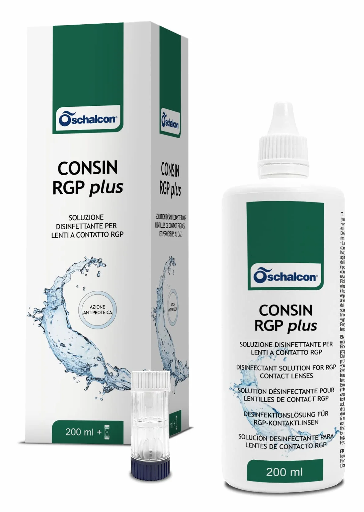 ZUKBEN Soluzione disinfettante per lenti a contatto rigide 200 ml