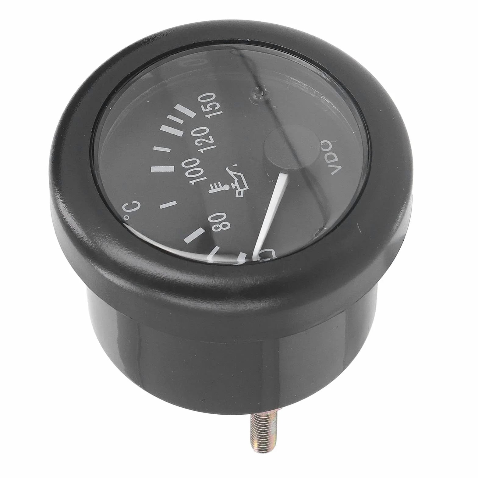 Buachois Indicatore Temperatura Olio 2" 52mm 50‑150 ℃ Intervallo Meccanico Indicatore Temperatura Olio Acqua Auto ABS Termometro Refrigerante Misuratore Temperatura per Camion Auto(DC 12V)
