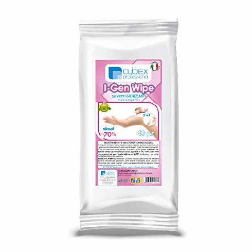 Salviette Igienizzanti ALCOOL 70% 160 Salviettine 4 Confezioni