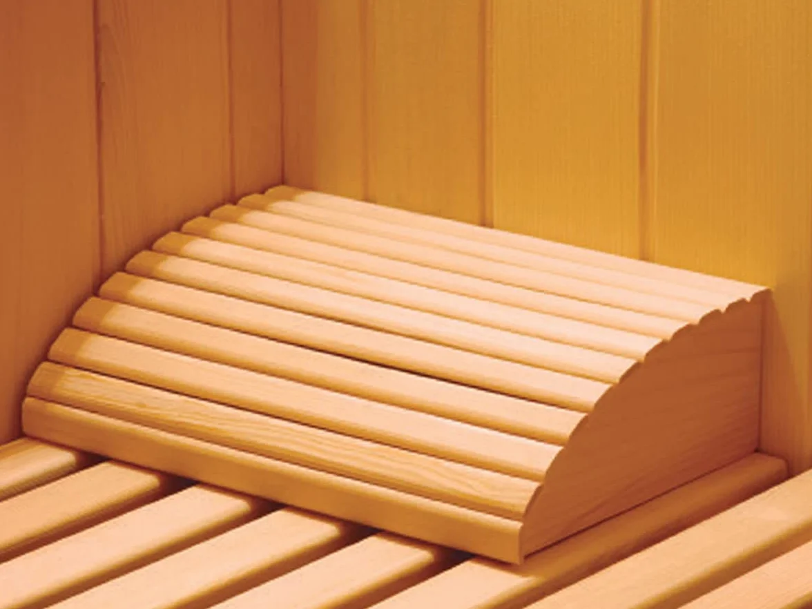 N NETSPA Poolstar France SN-AC Supporto poggiatesta in Legno per Sauna Adulto