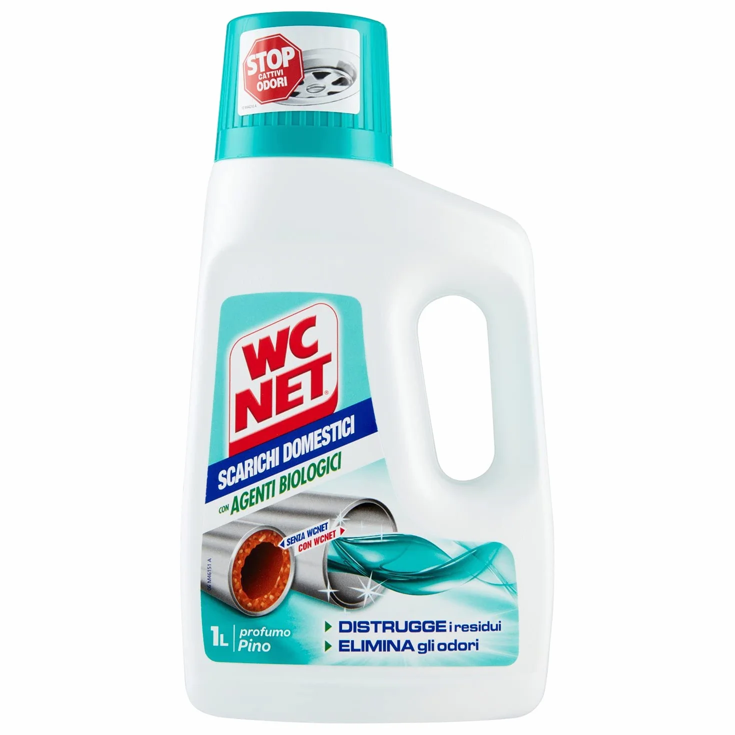 Wc Net Professional Trattamento Scarichi Domestici Agenti Biologici 1000 ml