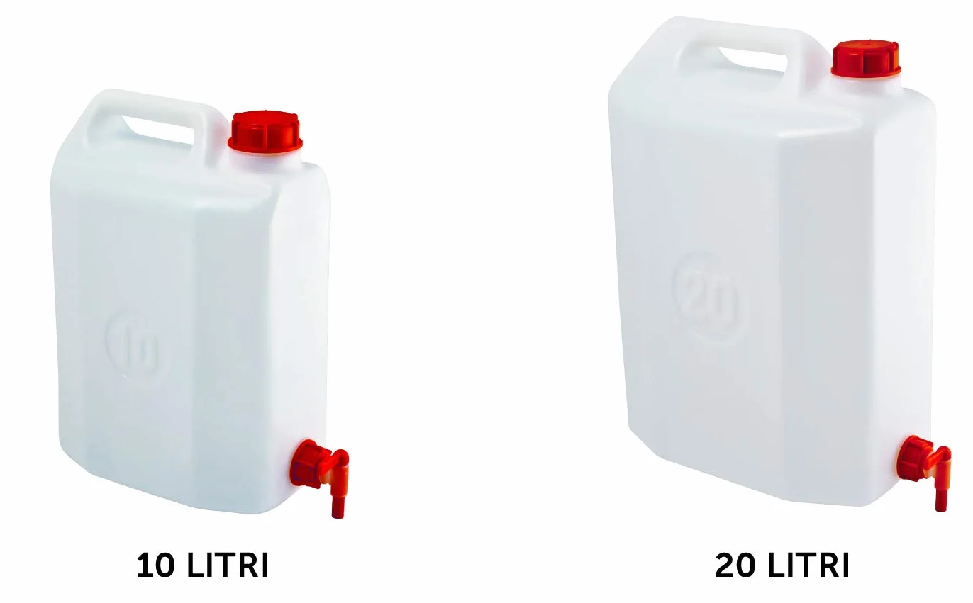 Mobil Plastic LT10 Tanica con Rubinetto Neutro