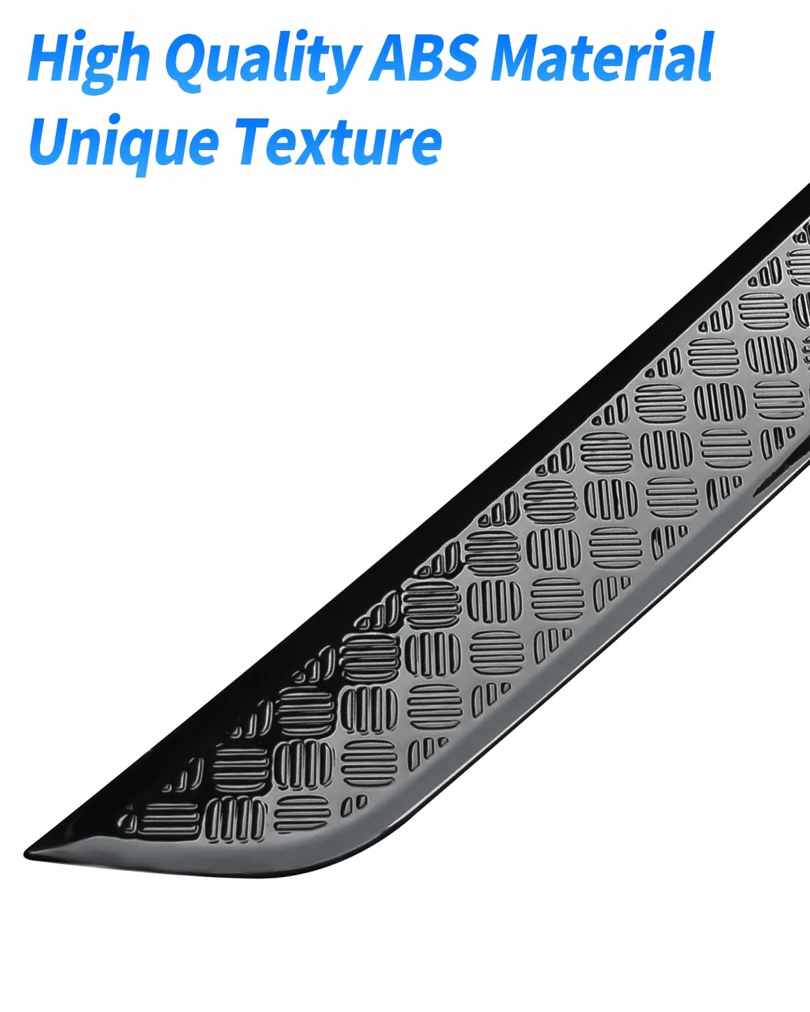 Land Rover Defender 90 110 130 2020-2025 Copertura protettiva antigraffio paraurti posteriore nero lucido