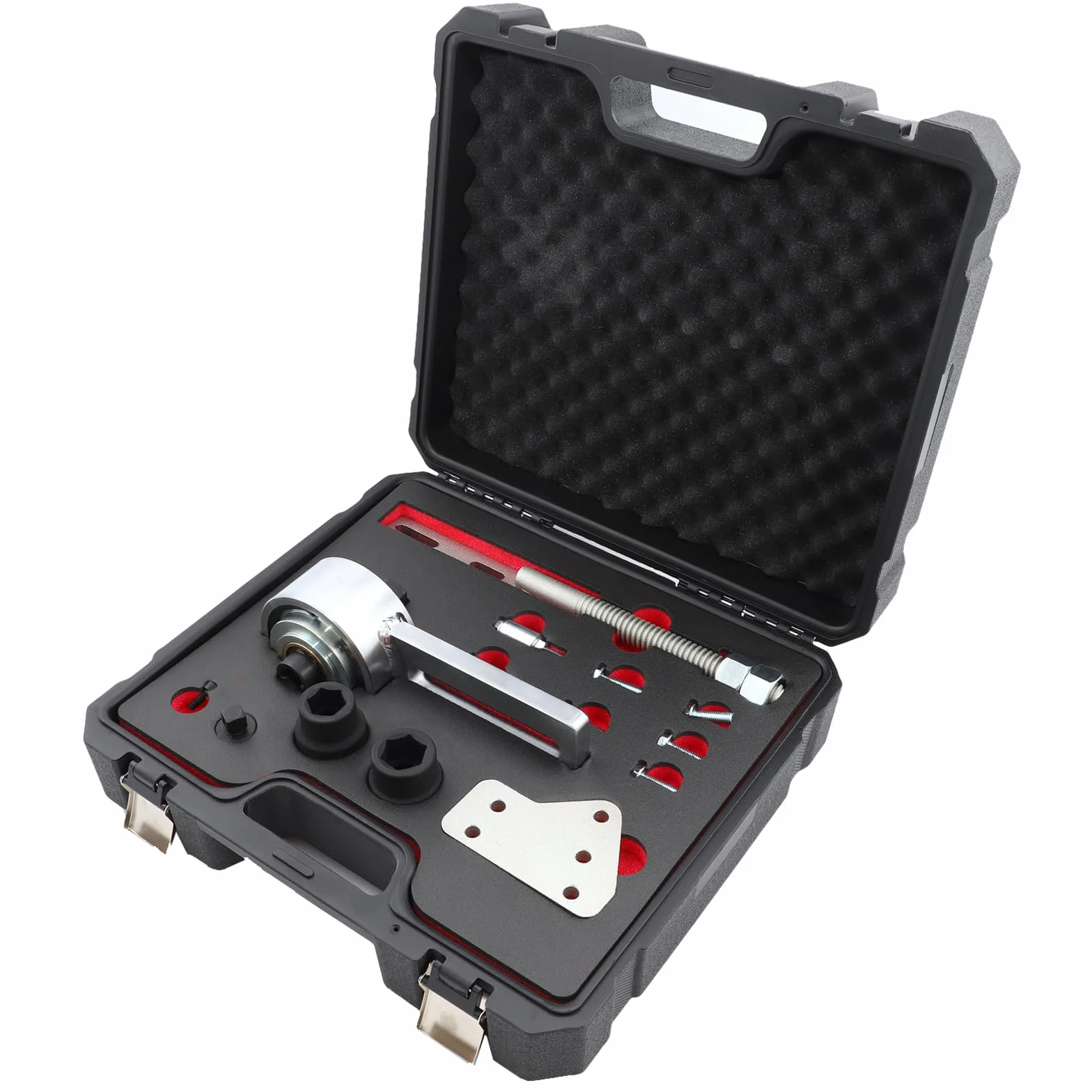 Moltiplicatori di Coppia compatibile con Ford 1.0 2.0 EcoBoost Duratec motori, Amplificatore di Coppia 1:5, Strumento per la Rimozione della Puleggia dell'albero Motore 303-1611 303-1611-01 02 03