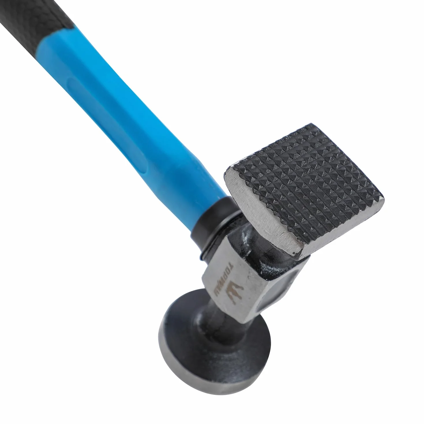 TOPWAY Set di 6 attrezzi professionali per riparazione ammaccature, manico in fibra di vetro, martello, carrelli, per la rimozione di ammaccature e carrozzeria, modello 454231