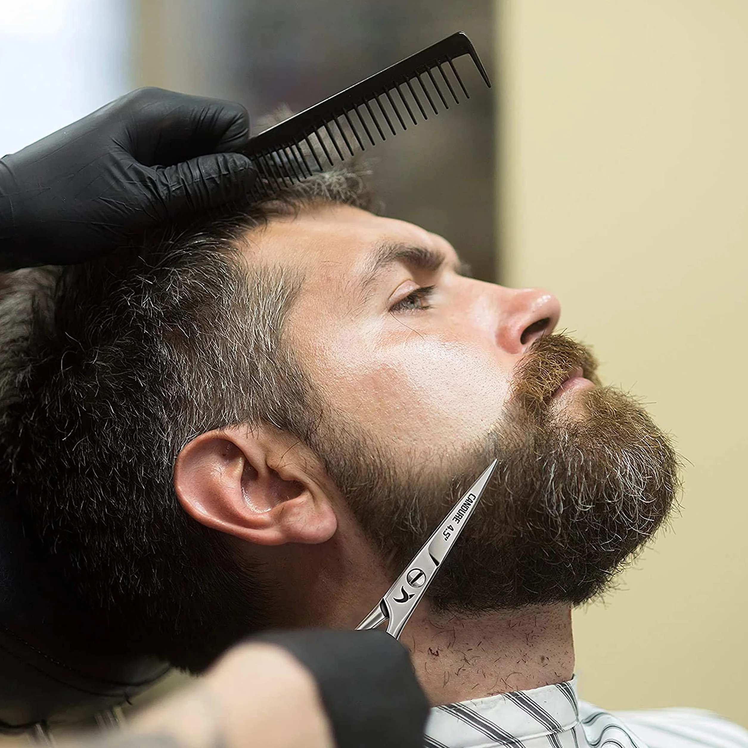 Forbici Baffi Barba Naso e Orecchie Depilazione Capelli per Neonati