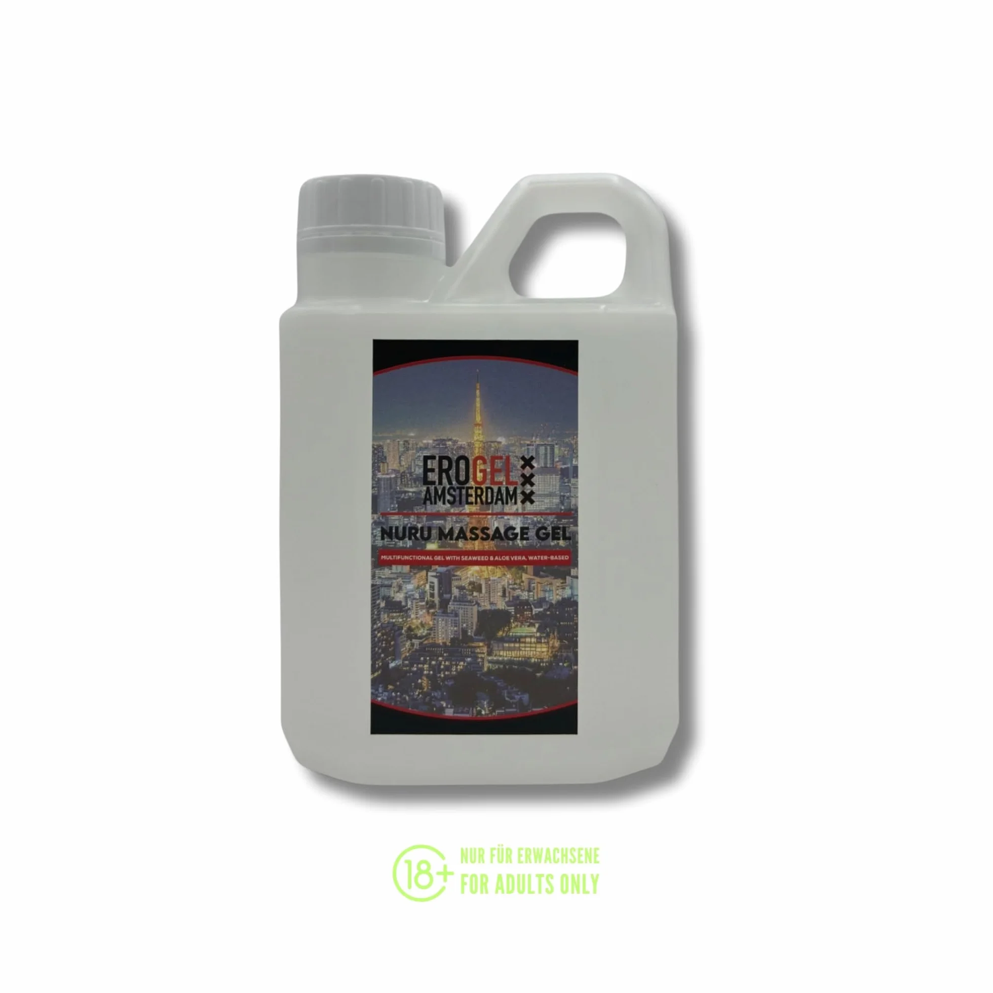 Gel Massaggiante Nuru Premium 500 ml - Altamente concentrato per massaggio giapponese