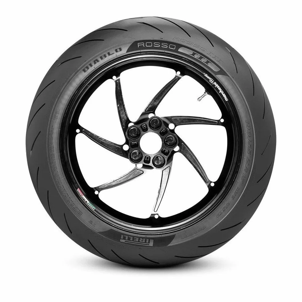 Gomme Pirelli Diablo rosso 3 180 55 ZR17 M/C (73W) TL per Moto