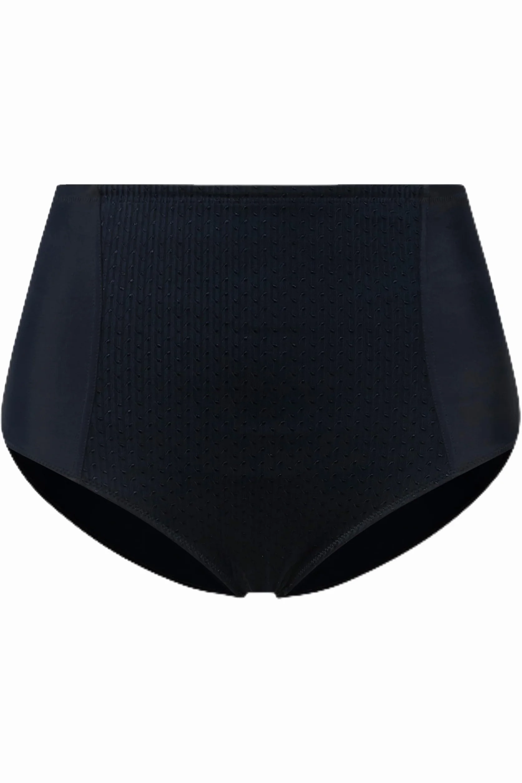 Ulla Popken Slip Modellanti a Vita Alta con Inserto Jacquard