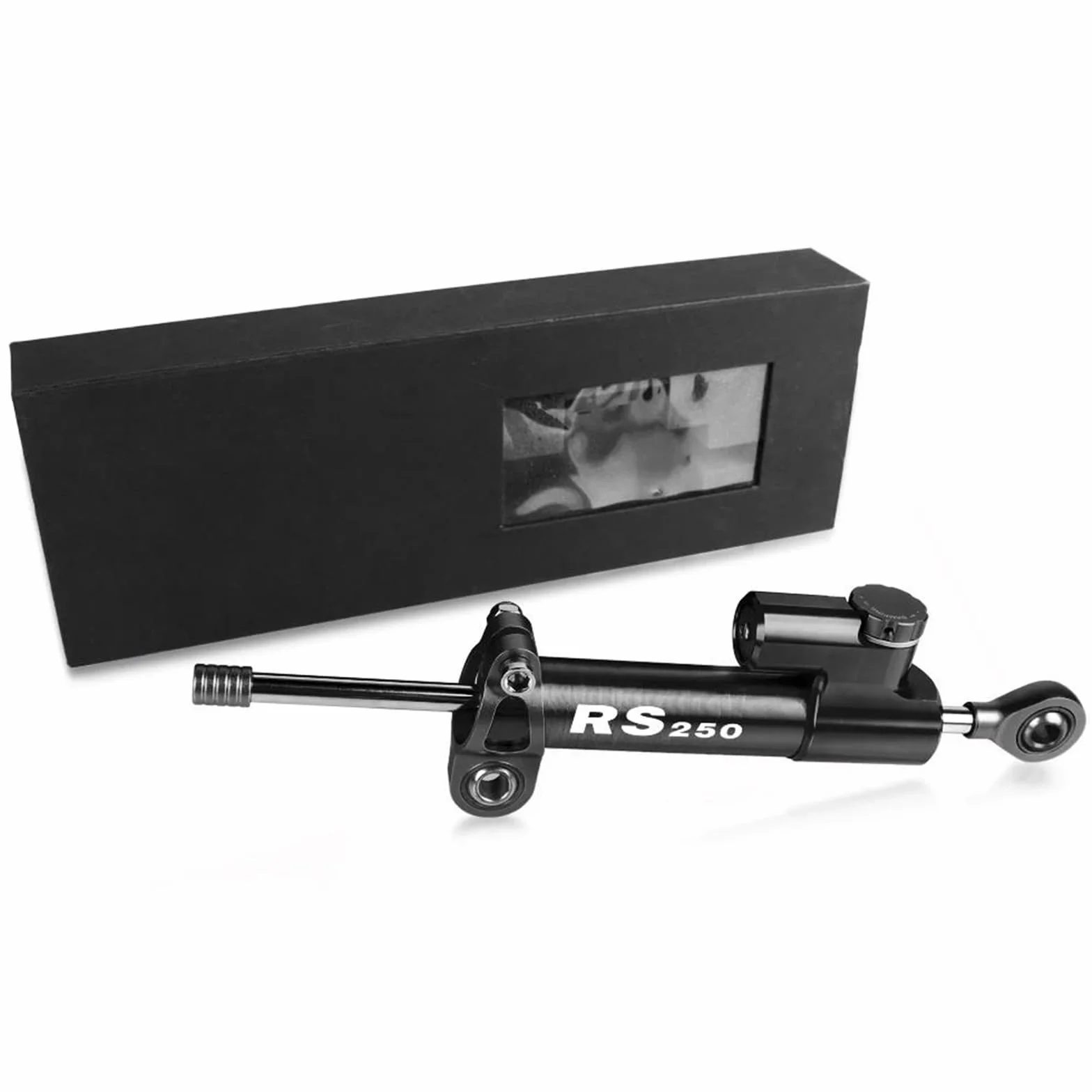 Ammortizzatore di Sterzo Regolabile per Moto da Strada CNC per Aprilia RS250 RS 250 1998 1999 2000 2001 2002 2003 2004 (Color : A)