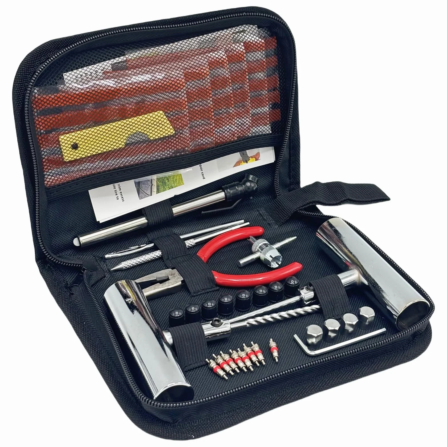 Meche Pneumatico Piatto Kit Riparazione Pneumatici Auto, Moto, Camion, SUV
