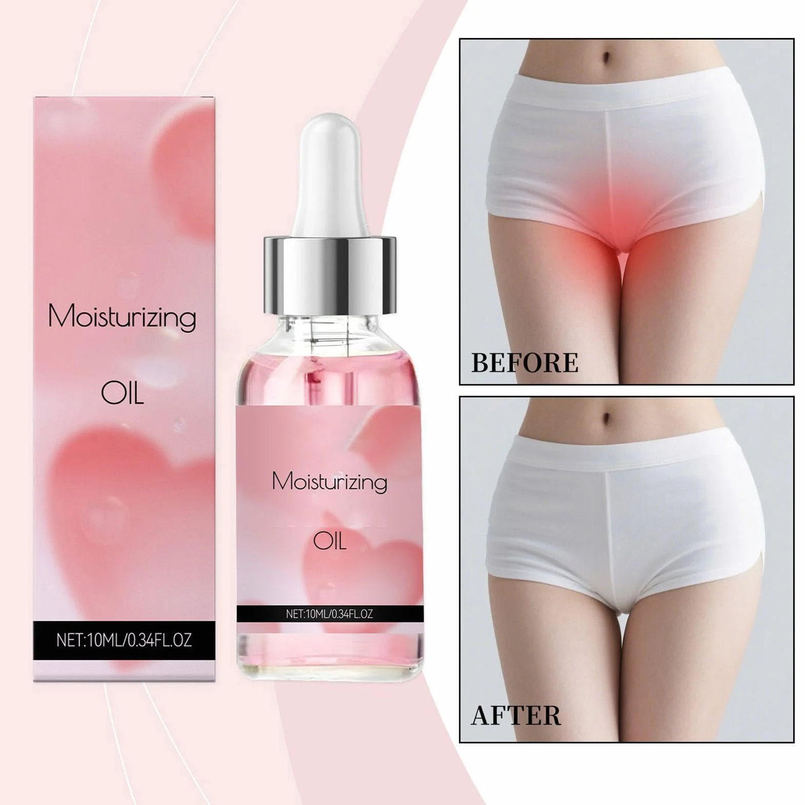 Olio vaginale per la cura intima contro la secchezza 10 ml