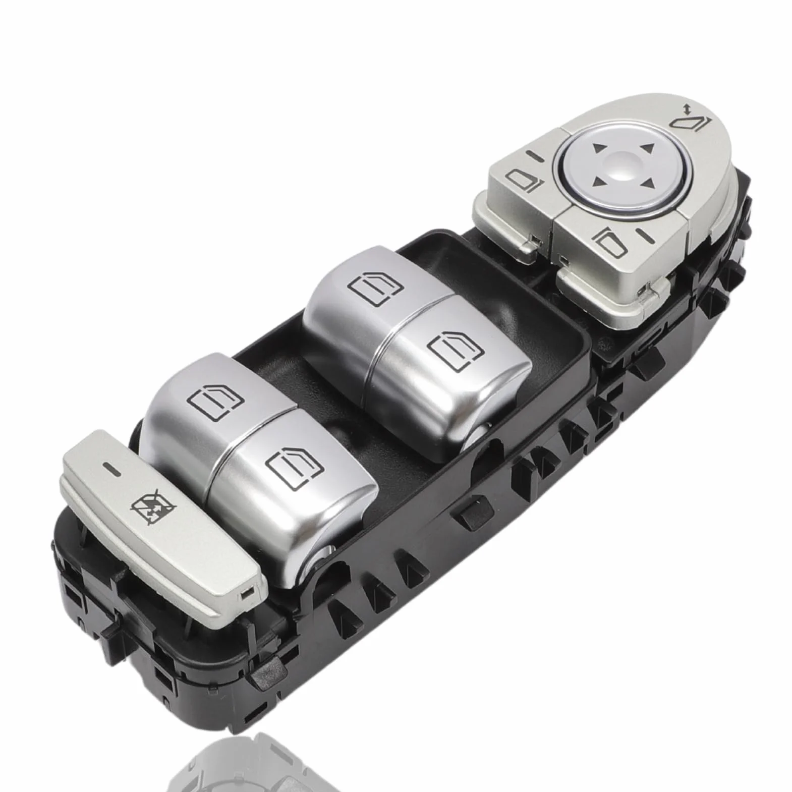 Interruttore Alzacristallo Elettrico compatibile con Merce-des Classe C W205 AMG S205 GLC X253 Classe A Pulsante Finestrino Laterale Conducente 2229056800 2059056811