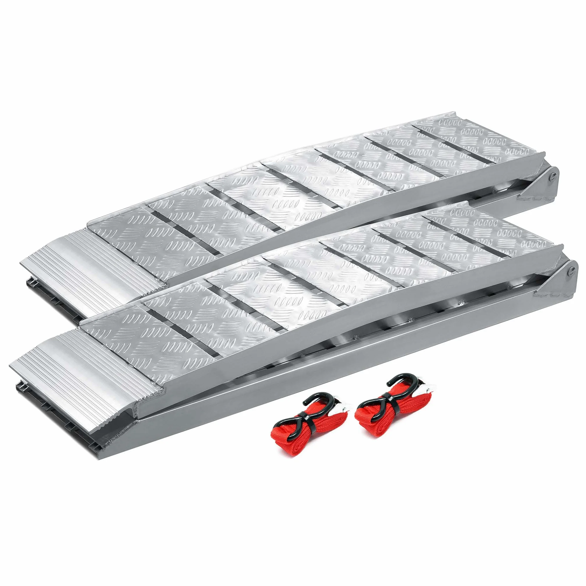 2x rampe di carico ripiegabili per moto ATV 228cm 1360kg In alluminio Rampa di salita