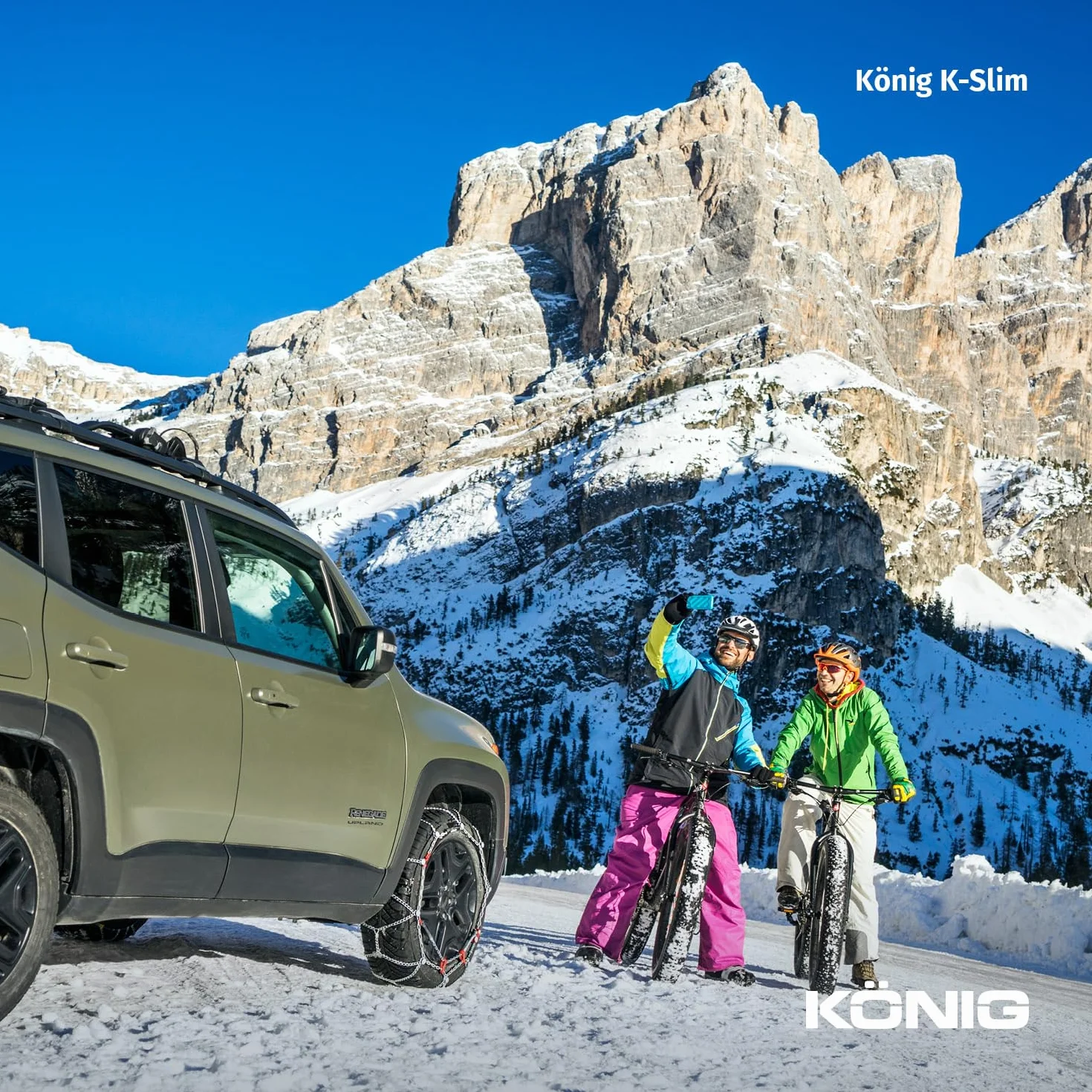 KÖNIG K-Slim 095 - Catene da Neve omologate