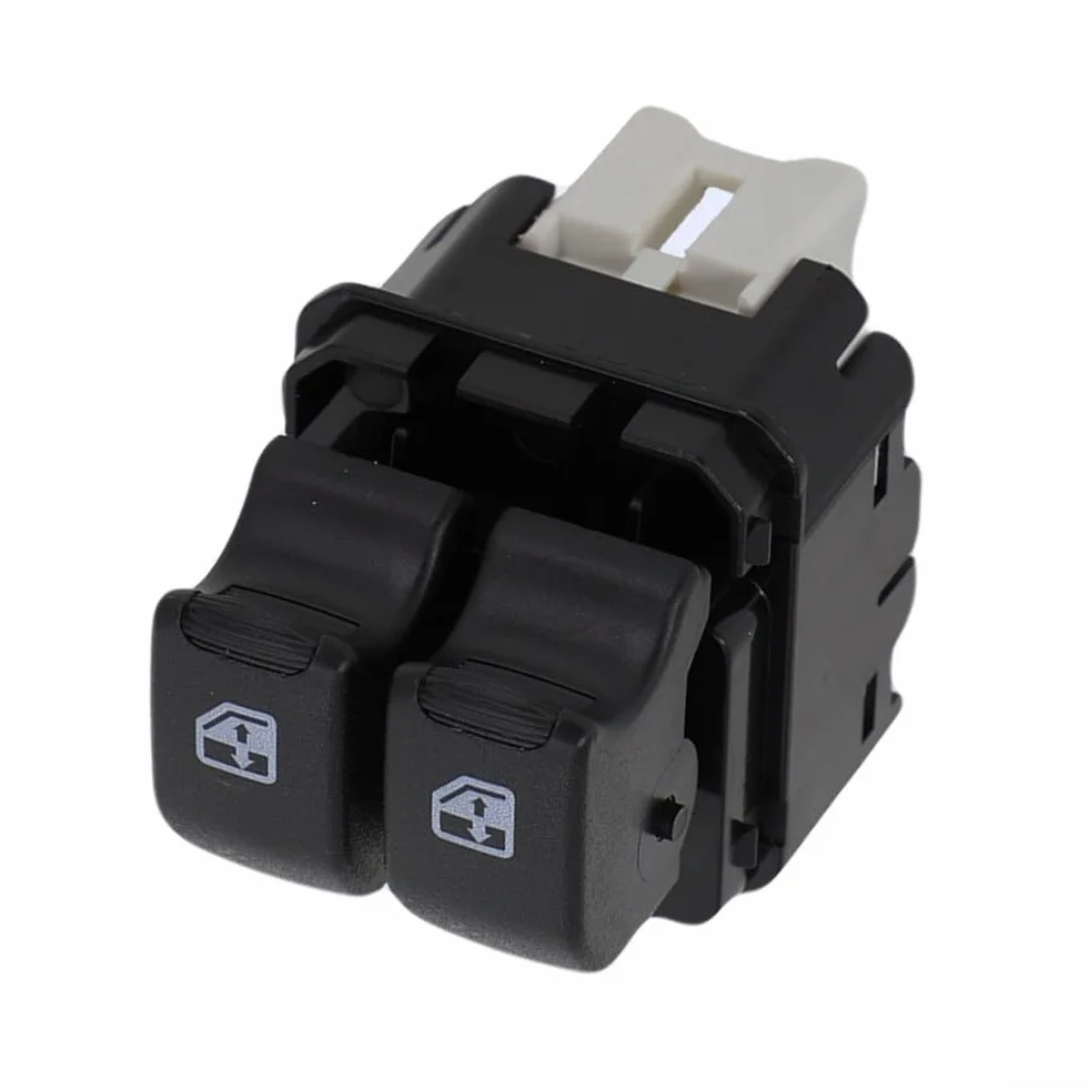 Interruttore alzacristallo elettrico anteriore sinistro 621W04750 Sostituzione diretta per Chevrolet Spark 2010-2015 per Matiz 2005-2010 per Kalos Plastica Facile installazione Accessori per