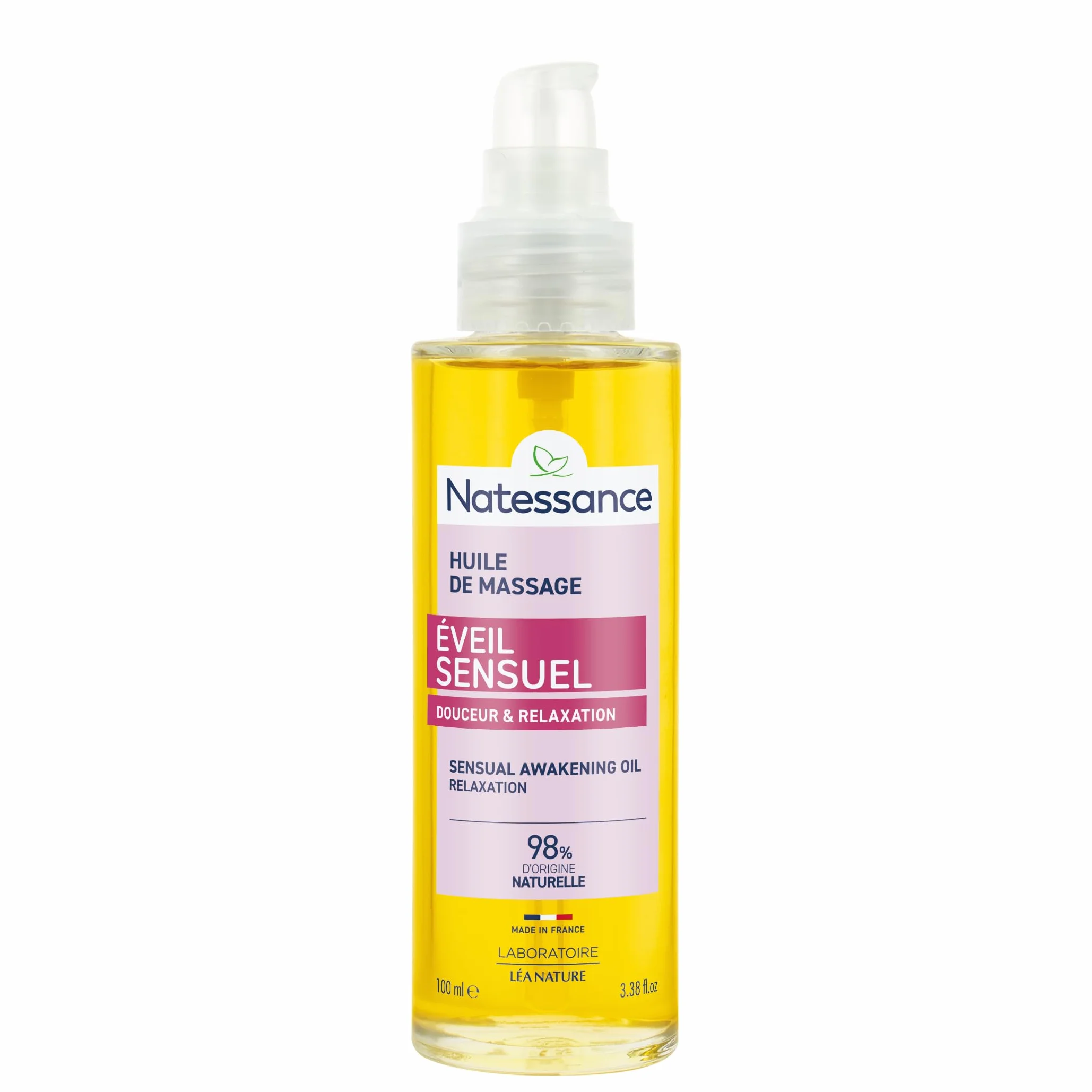 Natessance Olio di Massaggio Risveglio Sensuel