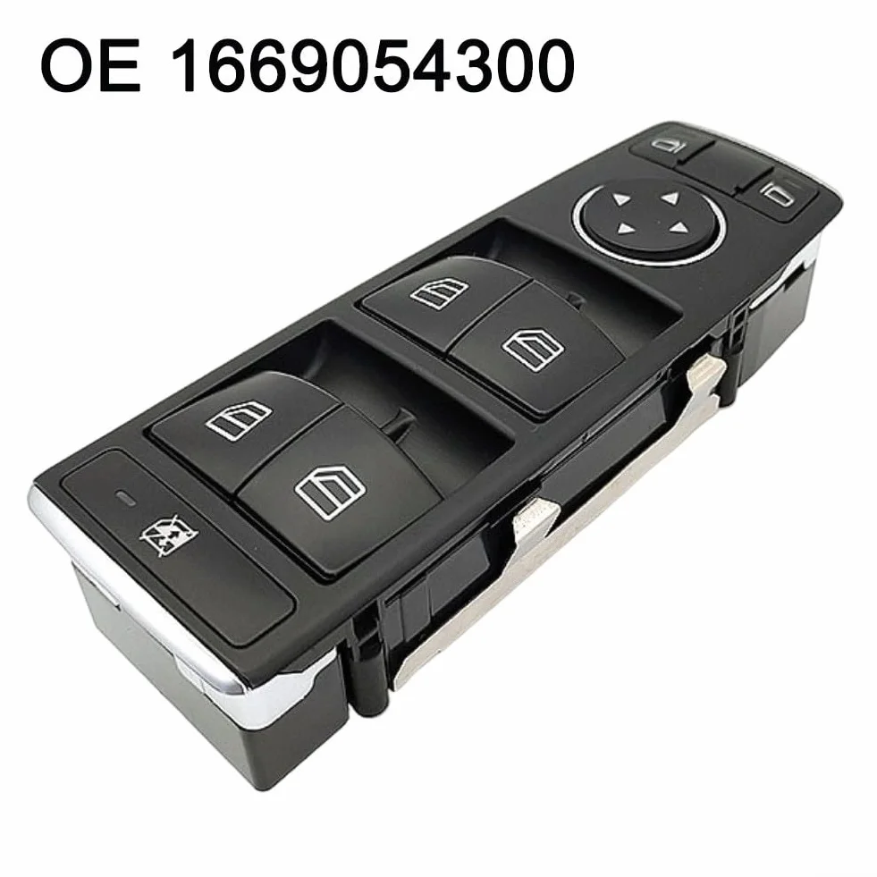 Gruppo interruttore alzacristallo elettrico 1669054400 per Mercedes-For GL450 (2013-2016) Classe A W176 (2013-2018) Classe B W246 (2012-2019)