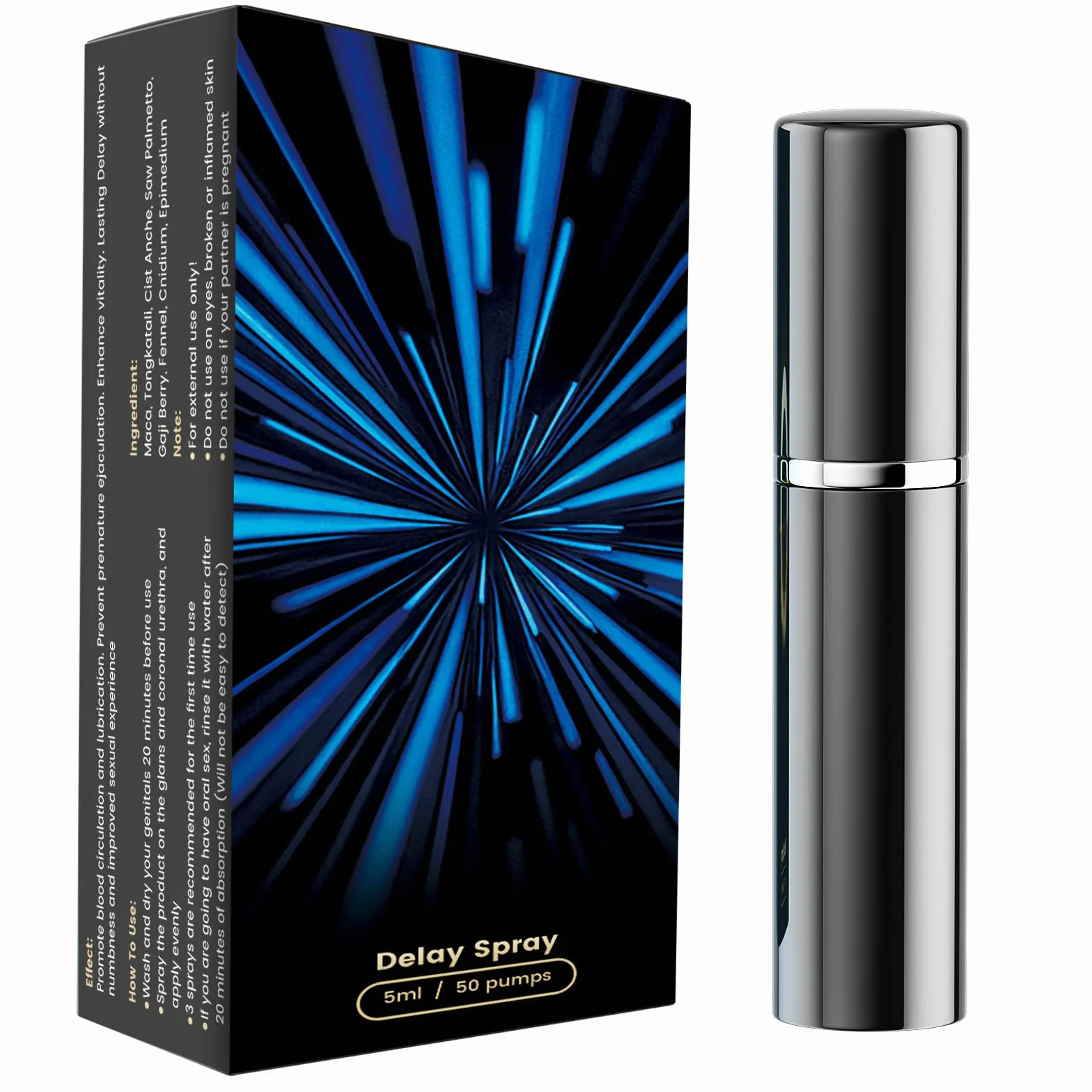 Spray Ritardante Uomo XL Durata Intima Migliorata