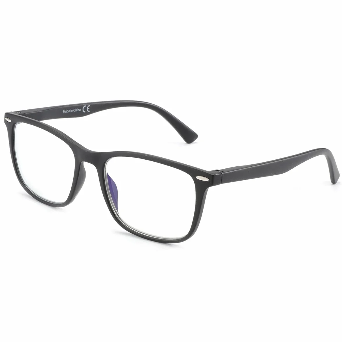 ZENOTTIC Occhiali Anti Luce Blu da Lettura Lenti Quadrate per Computer Uomo Donna