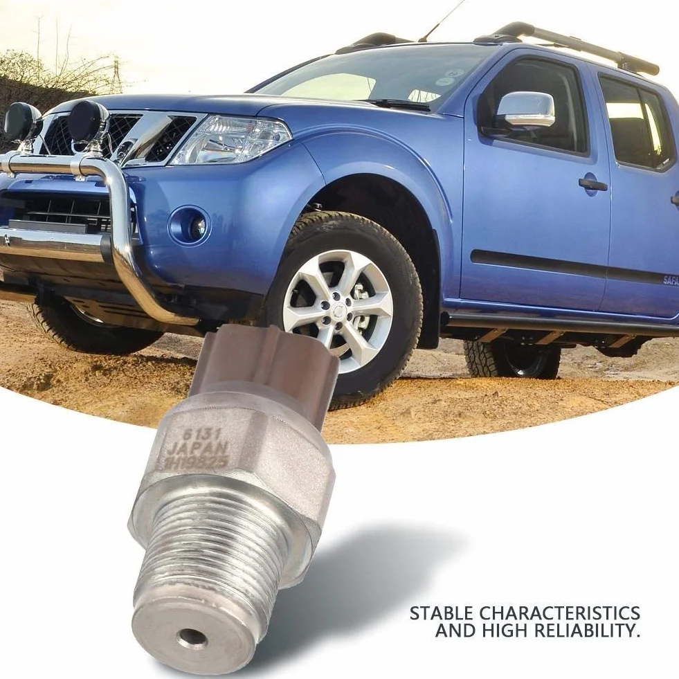 Broco Sensore di pressione Rail, sensore ad alta pressione fuel rail per NISSAN NAVARA D40 PICKUP NP300 8981197900