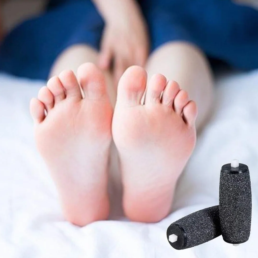 Pietra Pomice per Piedi, 10 Rullo Ricambio, Rulli Extra Grossi
