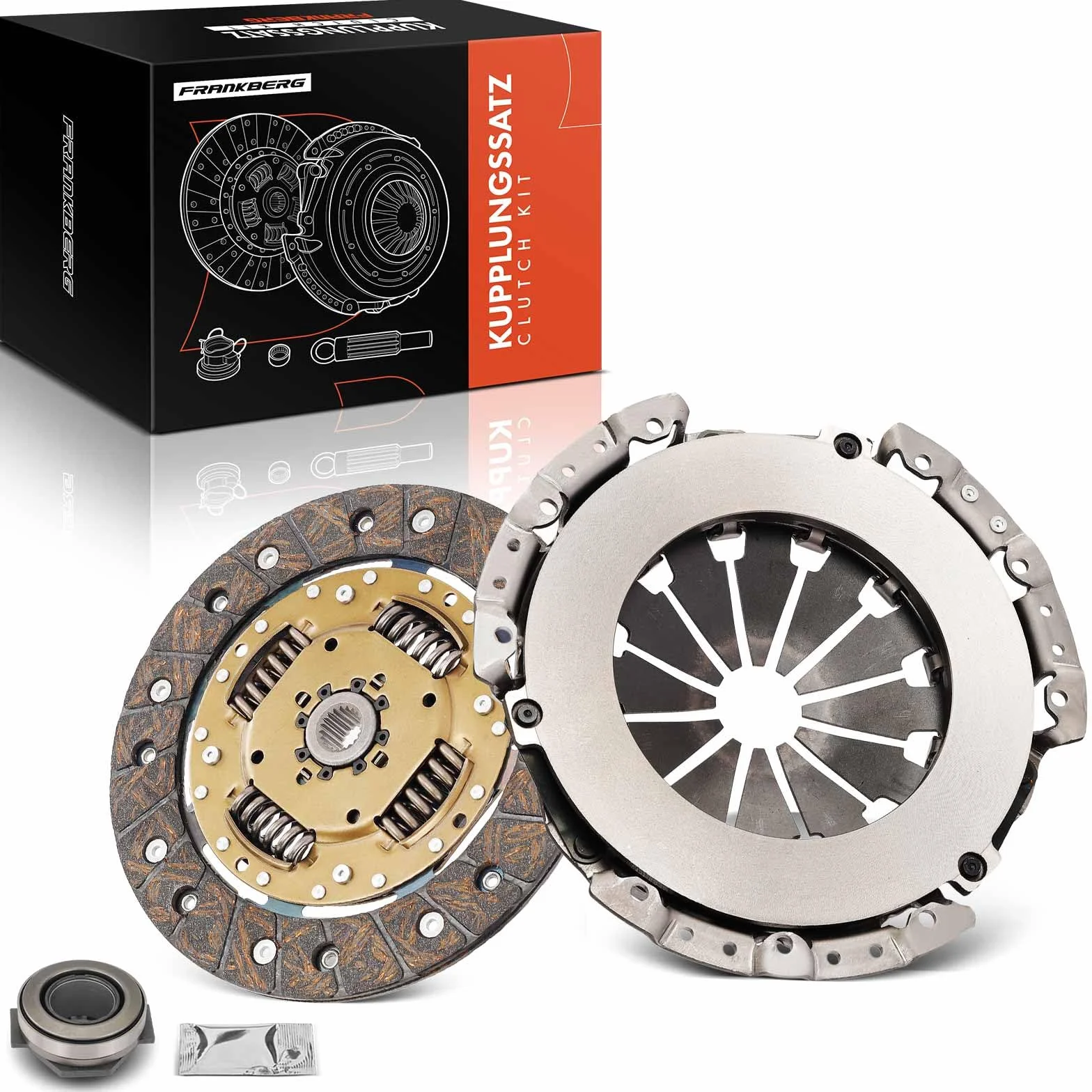 Frankberg Frizione Set frizione Compatibile con 500 312 KA RU8 Punto Evo 199 169 Idea 350 Replace# 828062