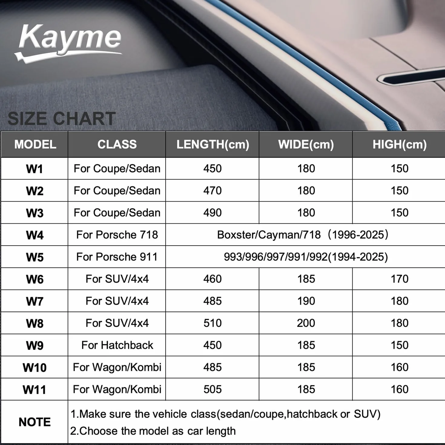 Telo Copriauto da Esterno, Kayme Copertura per Auto Impermeabile Anti UV Vento Antipolvere a 5 Strati. Compatibile Con Cayenne, BMW X5, GLE, Audi Q7/Q8, Range Rover, Grand Cherokee ecc(Fino a 485 cm)
