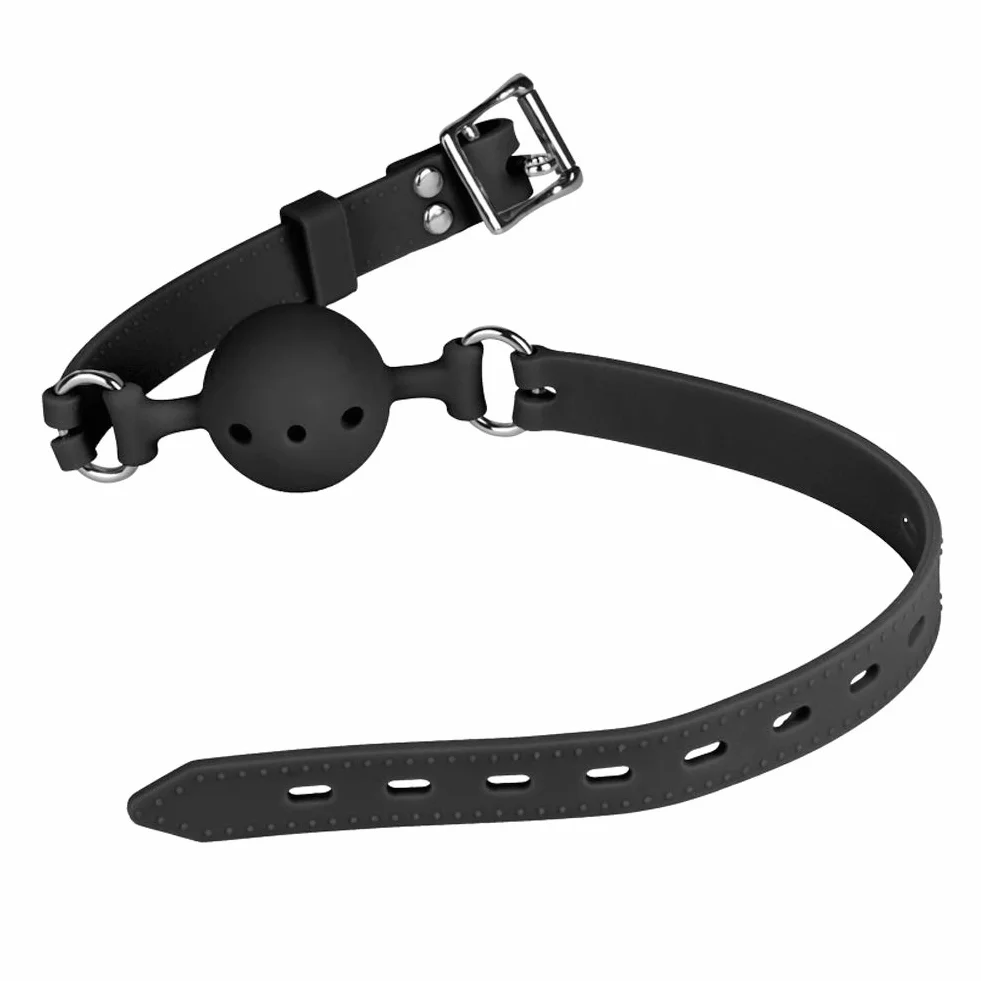 Bocca traspirante Gag Silicone SM Sex Toy BDSM Fetish Bondage