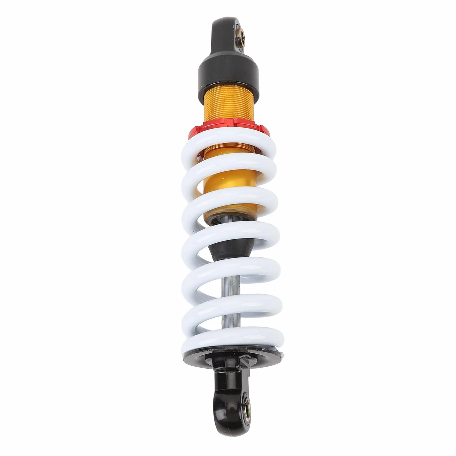 Ammortizzatore per moto da 260 mm, ammortizzatore a sospensione universale con molla da 11 mm di diametro e smorzamento regolabile per moto da cross, ATV, quad, go-kart e scooter d