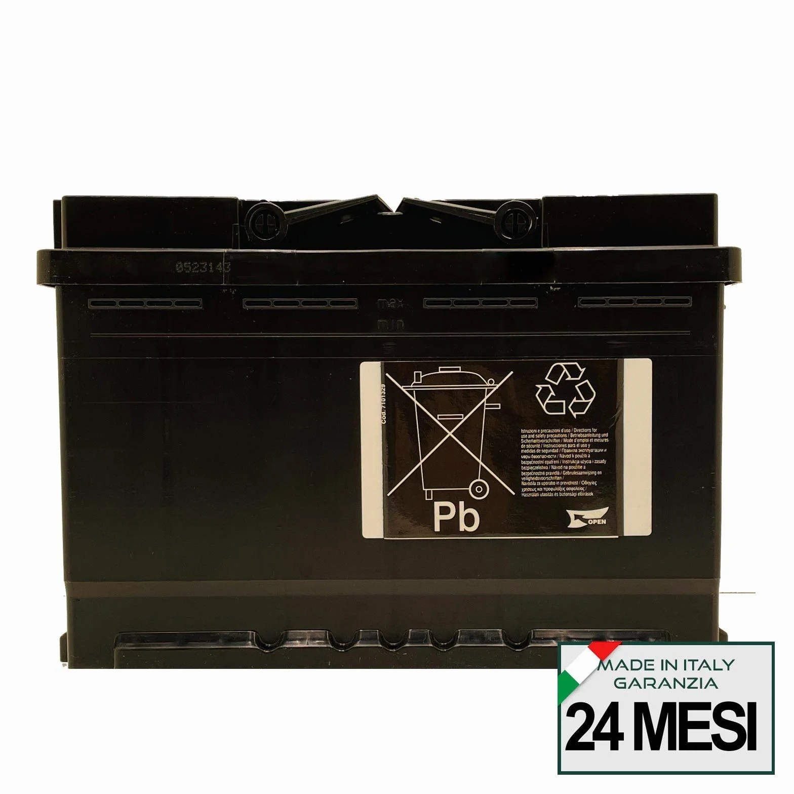 BATTERIA AUTO 80 Ah 750A 278x175x190