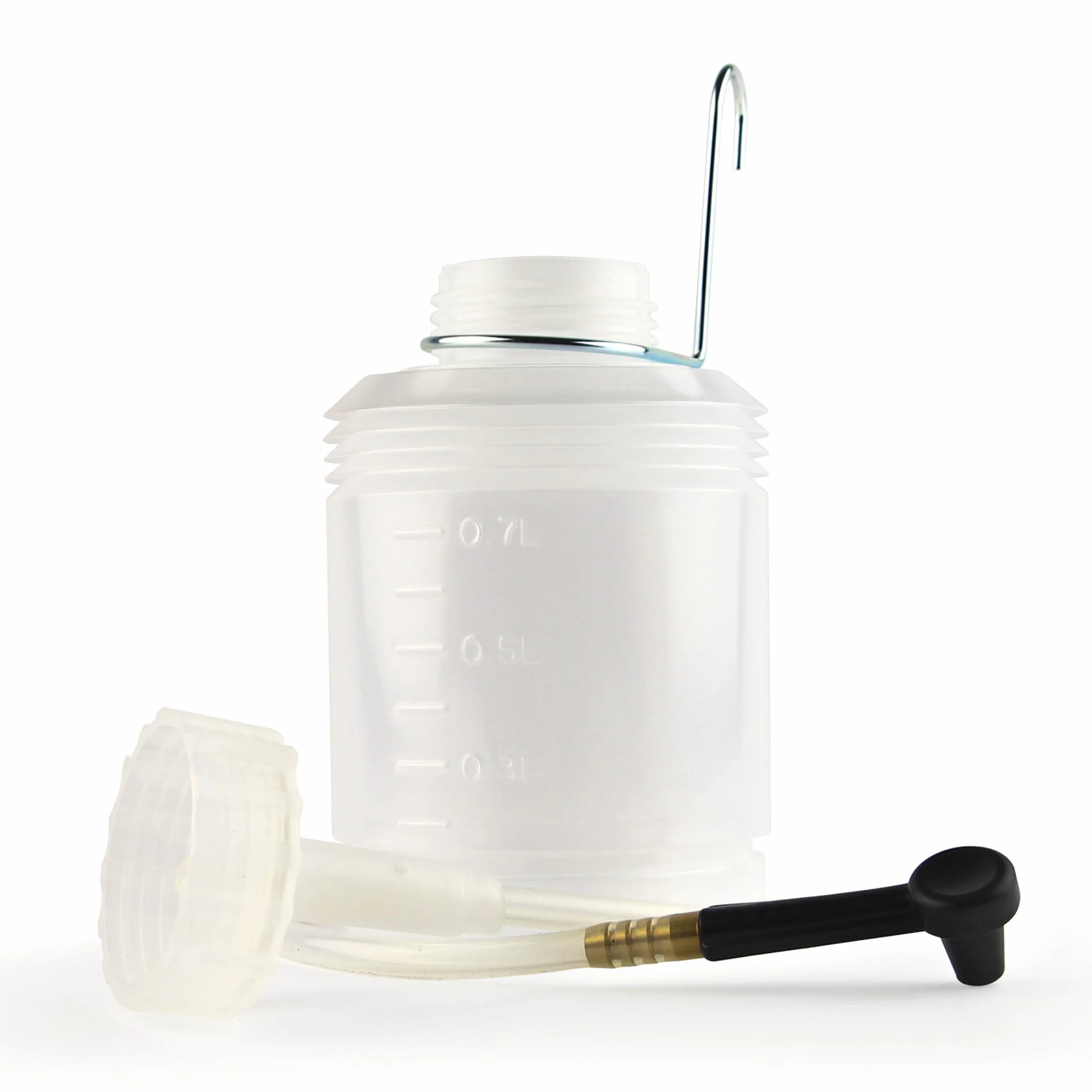 Kit Spurga Freni e Frizione con Bottiglia 3 Litri Adattatori Universali Multimarca