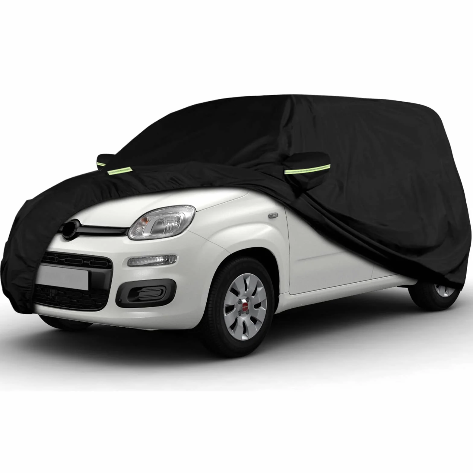 Telo Copriauto Compatibile con Fiat Panda 2003-2026, Impermeabile Traspirante Copertura per Auto Telone