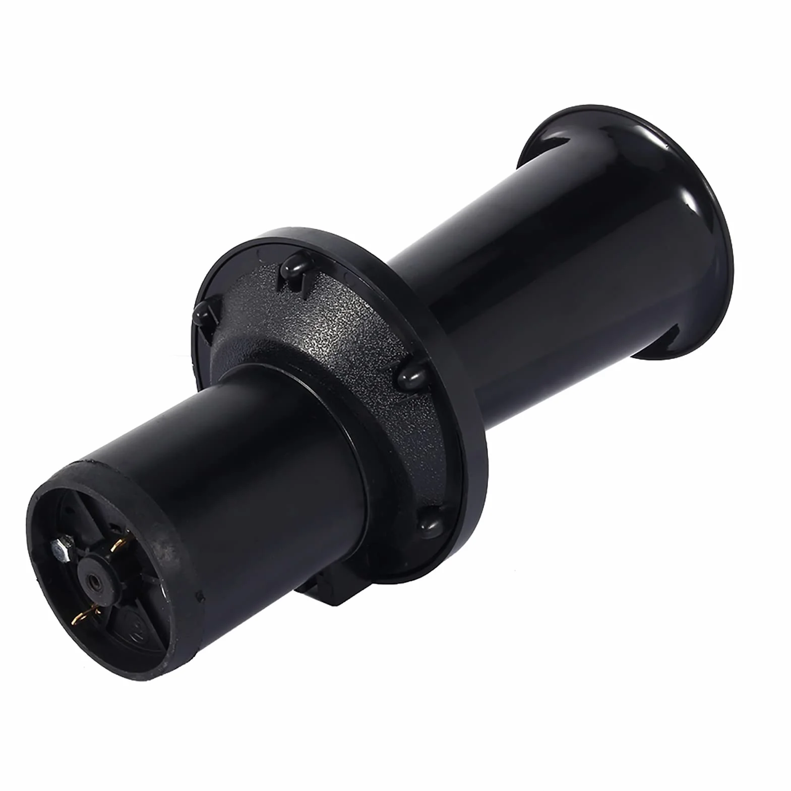 Sirena a Clacson per Auto D'epoca Vintage AHHOOOGAH AHOOGA OOGA 110DB per Auto, Camion, Camper, con Facile Montaggio a un Bullone, Progettata per Veicoli a 12 V (BLACK)