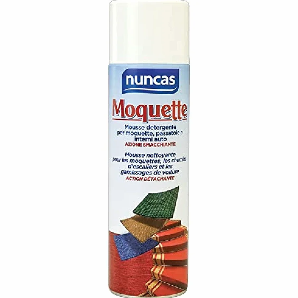 Nuncas Moquette Spray Smacchiante Moquette e Tappeti 500ml