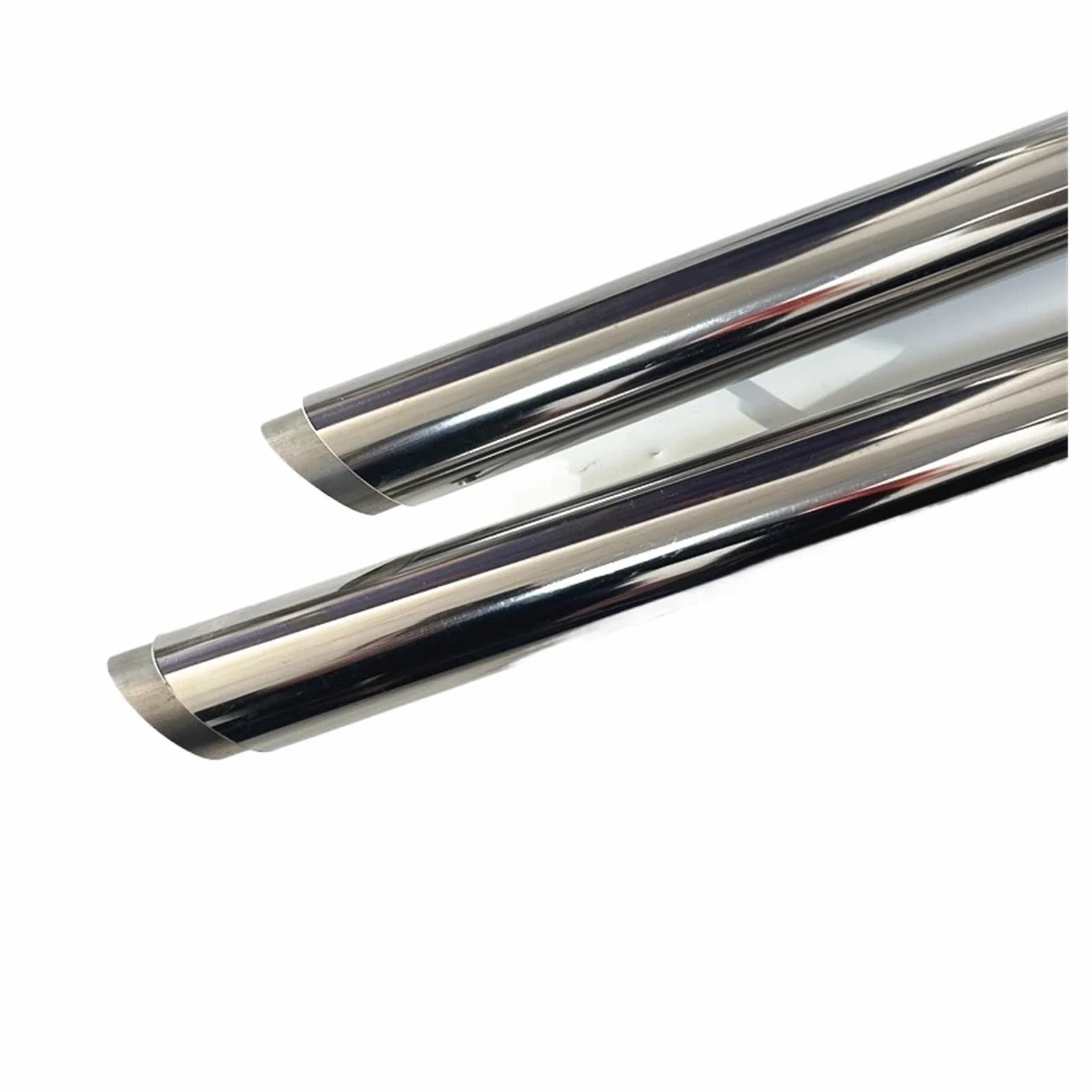 Silenziatore Scarico Tubo Di Scarico Per Moto Con Silenziatore Rimovibile Per Steed Per Shadow VT400 VT600 VLX400 VLX600 VT400C VT600C VLX600