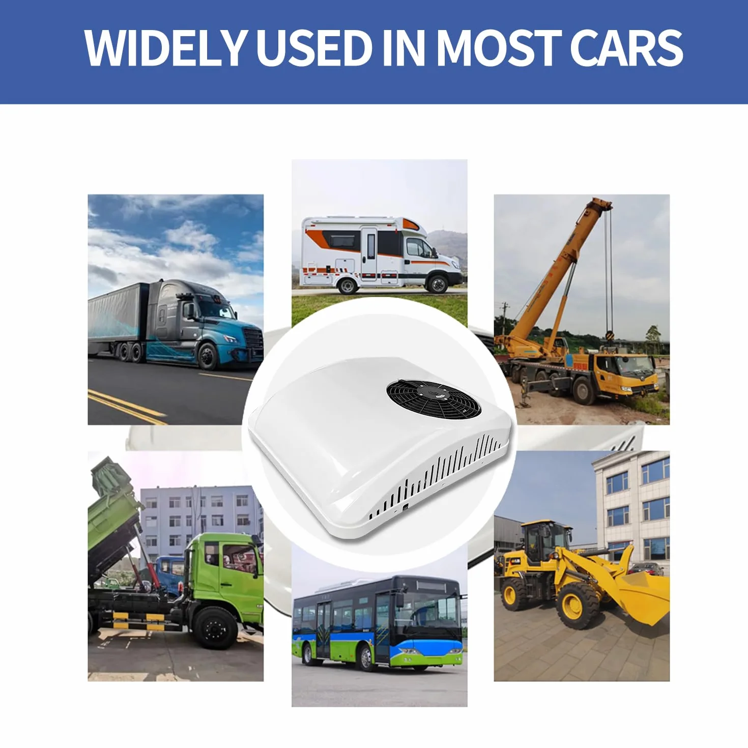 Condizionatore d'aria 8800 BTU 12V per camper parcheggio