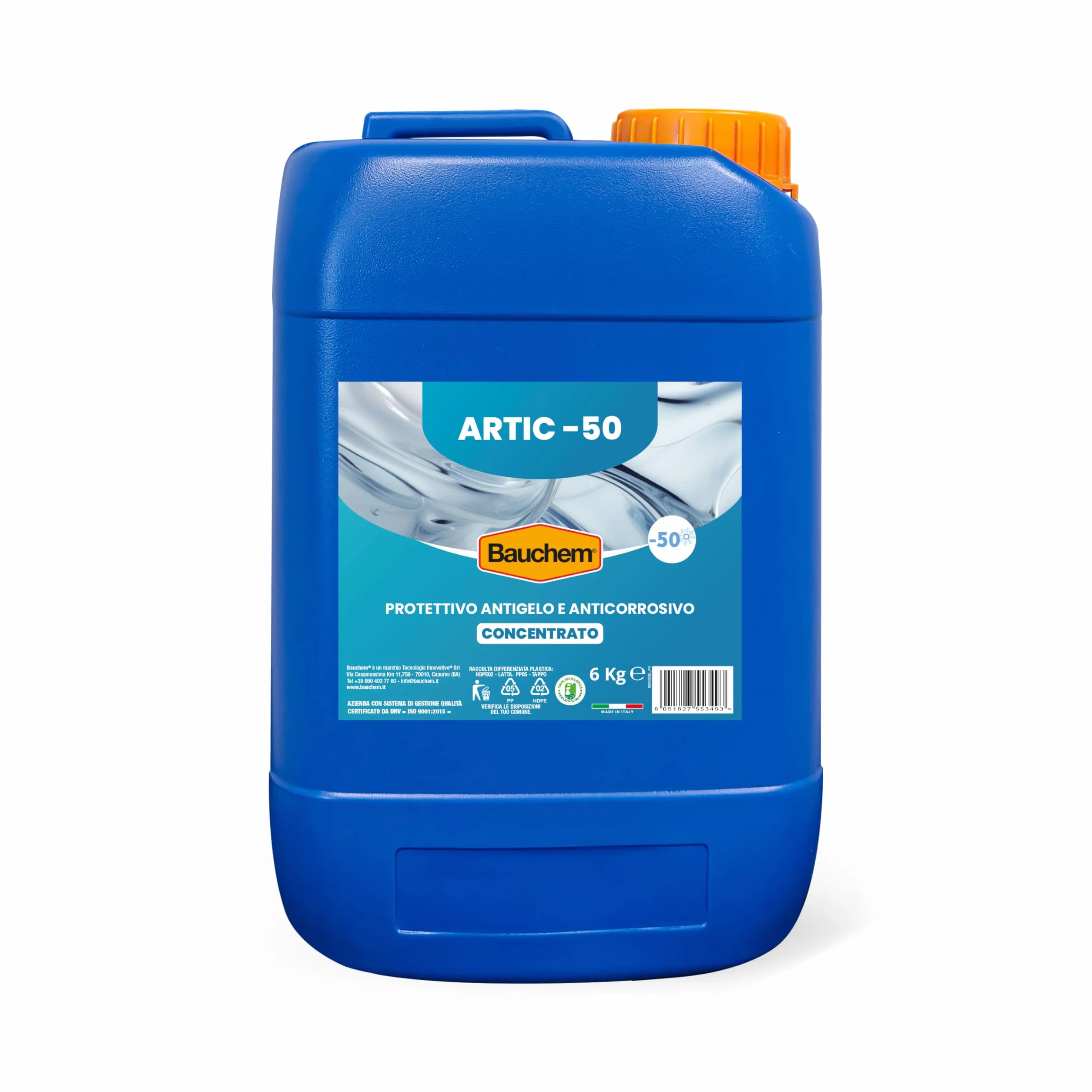Artic -50 Antigelo Protettivo Anticorrosivo Concentrato 6 kg