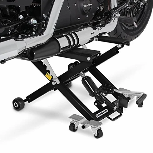 Ponte Sollevatore Moto XL Nero compatibile con moto custom