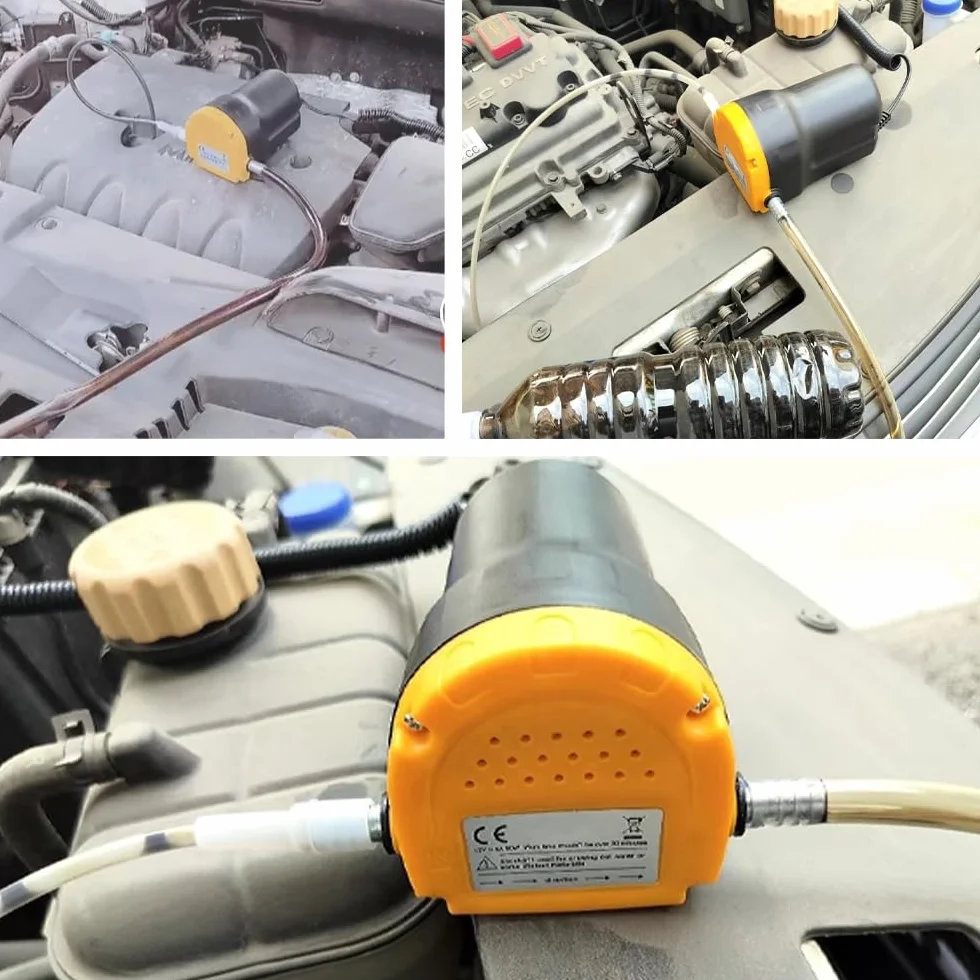 Pompa Diesel 12V 80W Estrattore del Cambio Olio Pompa Carburante Trasferimento