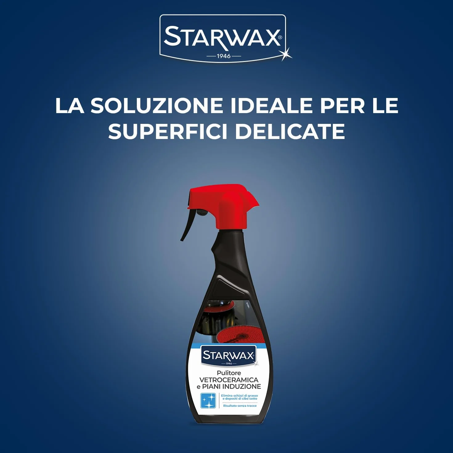 STARWAX Pulitore vetroceramica e piani induzione 500ml
