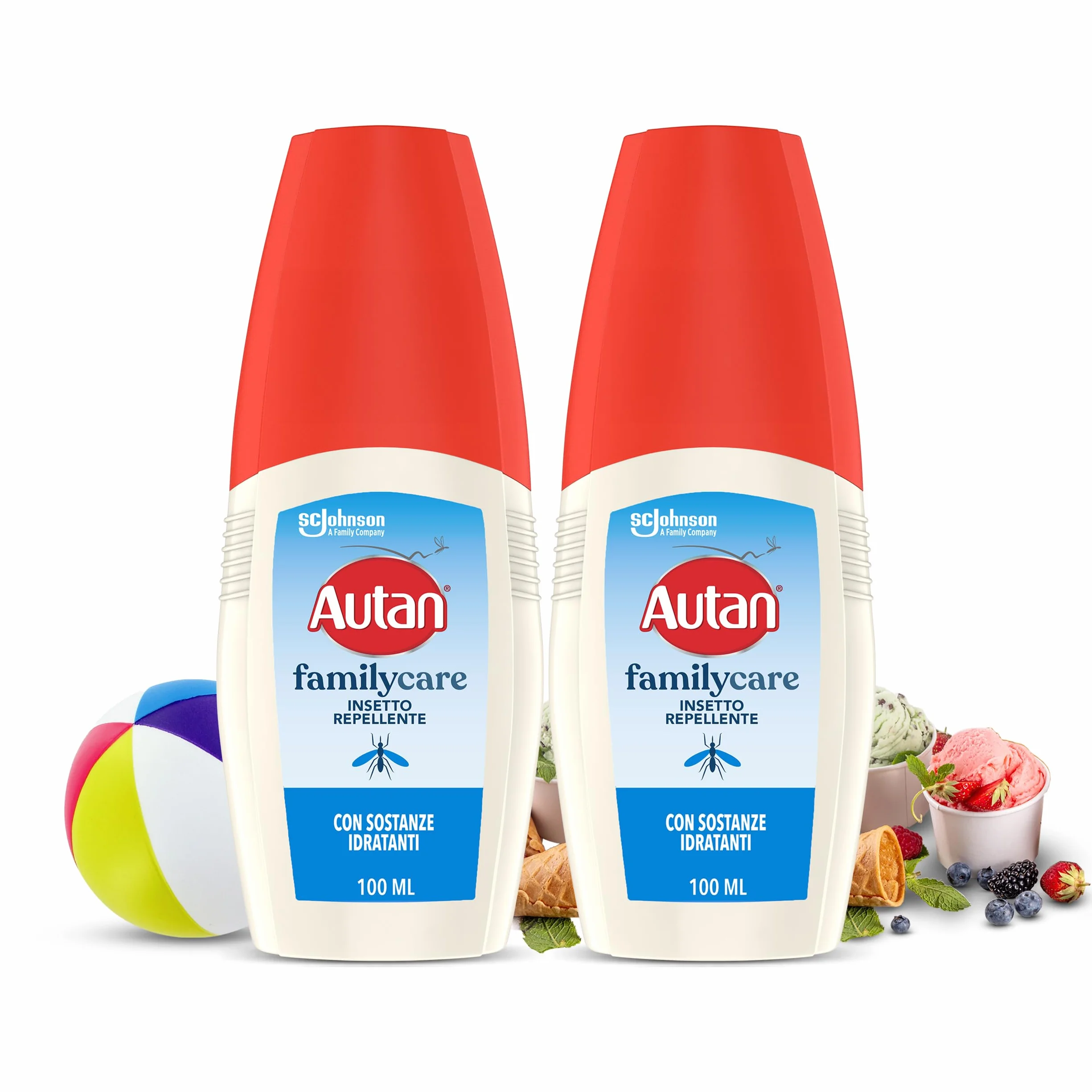 Autan Family Care Vapo Spray Antizanzare Repellente Zanzare 2x100ml
